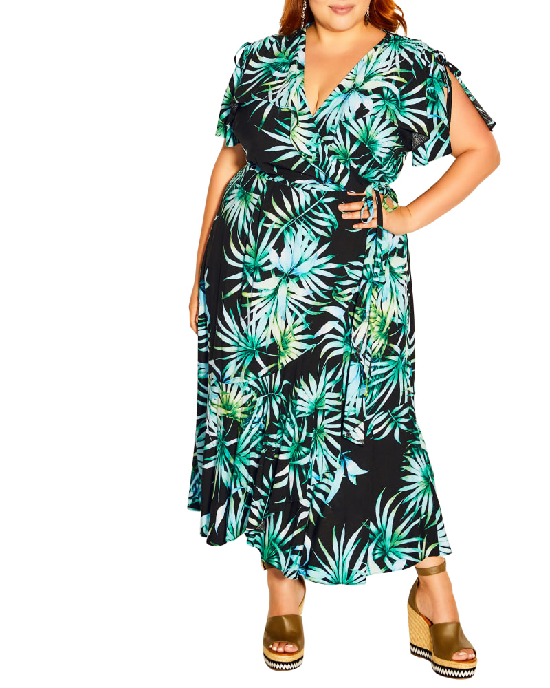 Plus size model wearing  by City Chic | Dia&Co | dia_product_style_image_id:195459